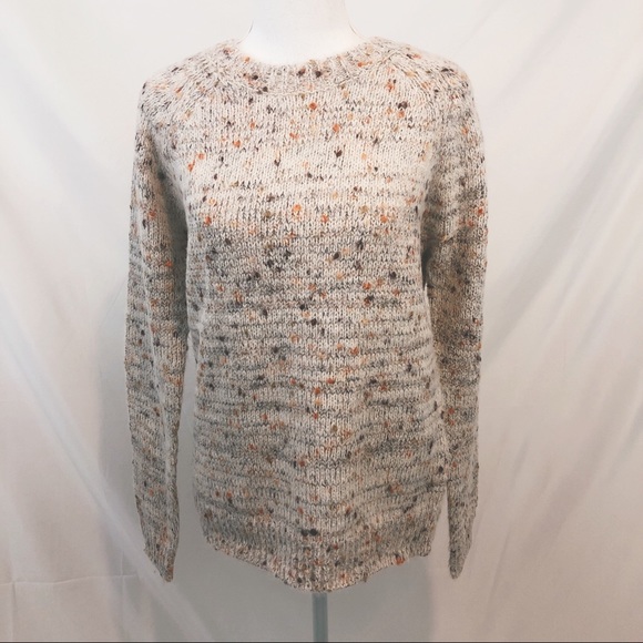 MIXED COLOR RAGLAN PULLOVER SWEATER - Picture 4 of 7